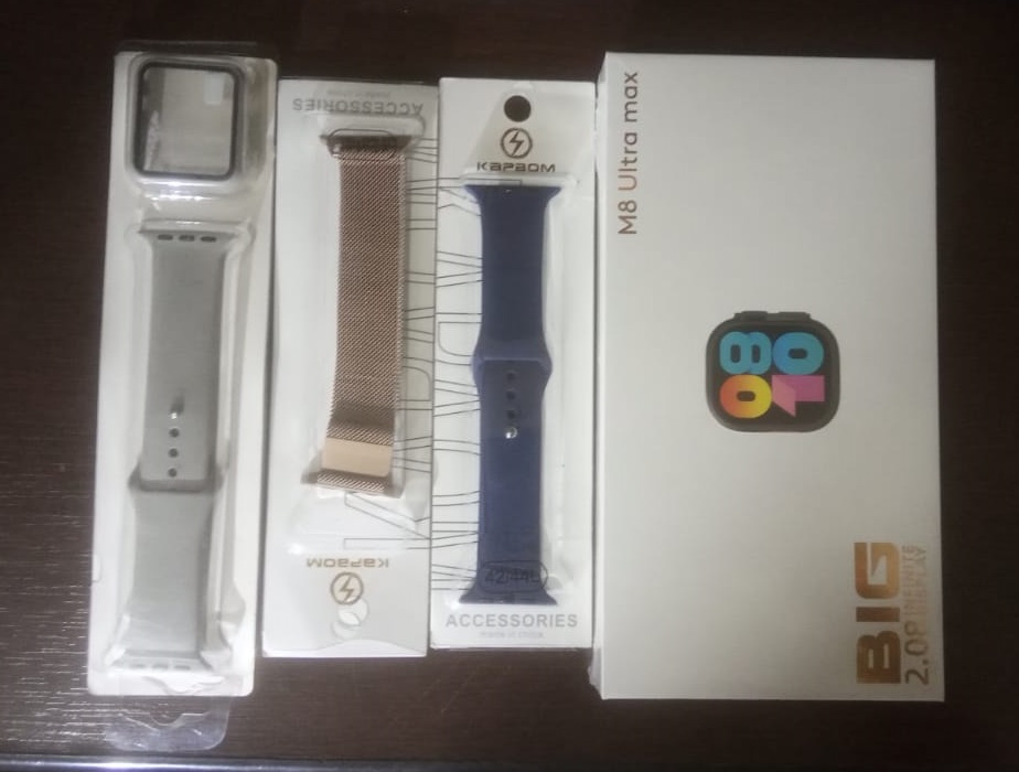  - Relgios - unidade    Cod. RELGIO SMARTWATCH M8 ULTRA MAX